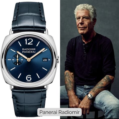 anthony bourdain panerai|anthony bourdain collection.